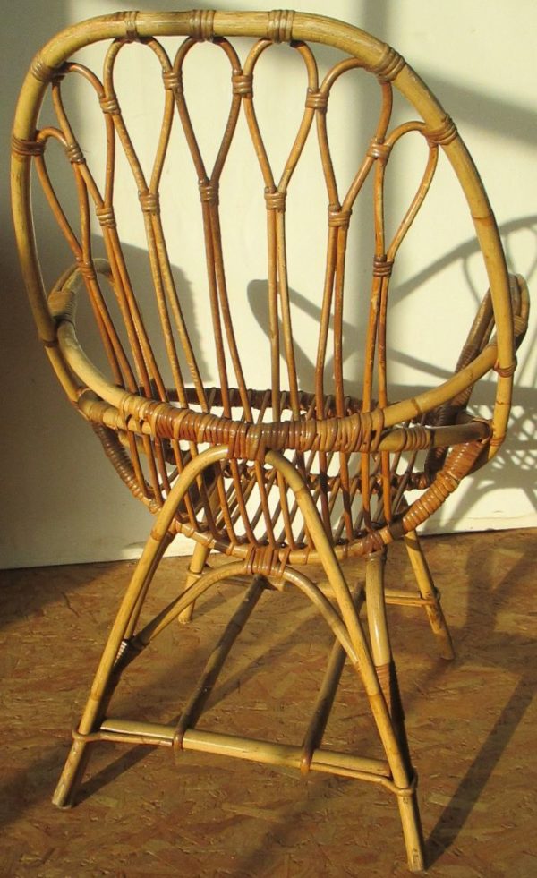 Wicker armchair 951 - Image 8