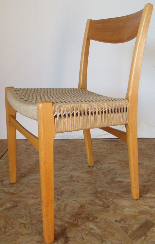 4 Suedish chairs 945 - Image 7