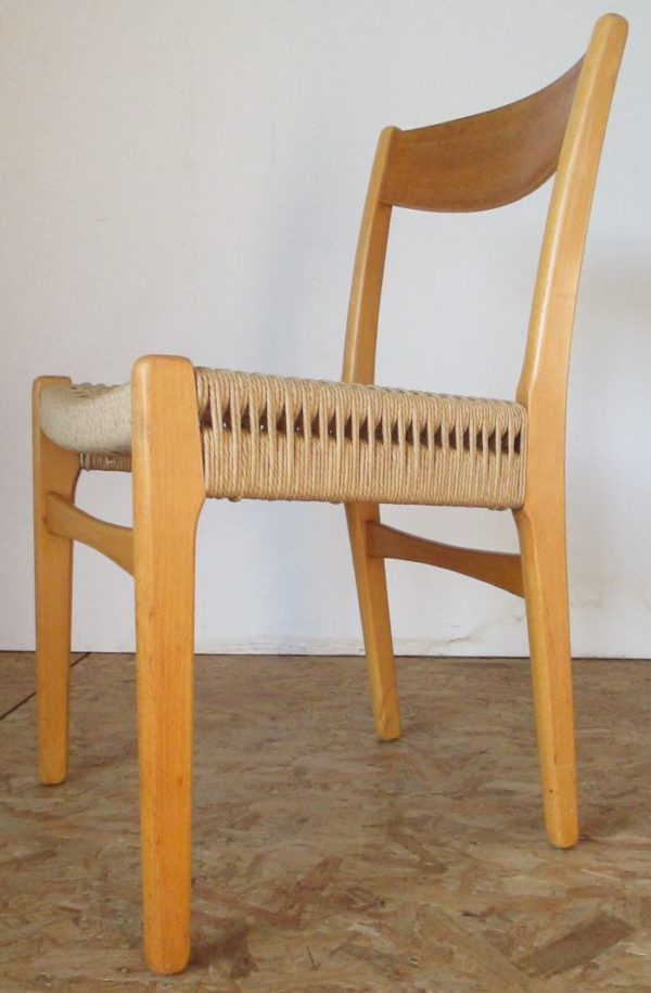 4 Suedish chairs 945 - Image 5