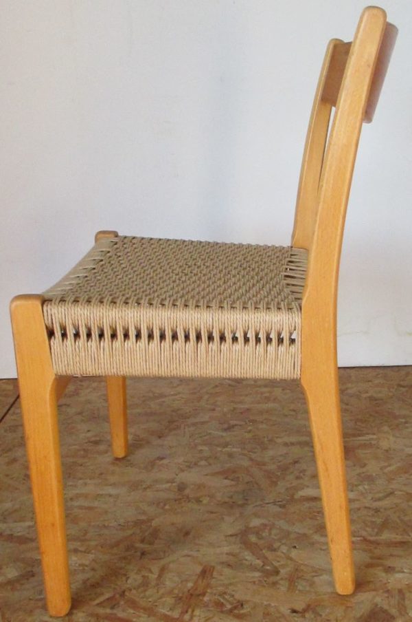 4 Suedish chairs 945 - Image 2