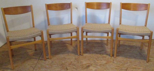 4 Suedish chairs 945 - Image 15