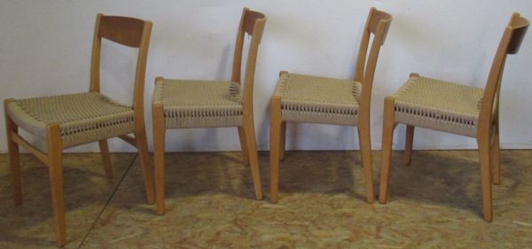 4 Suedish chairs 945 - Image 16