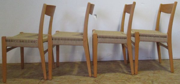 4 Suedish chairs 945 - Image 18