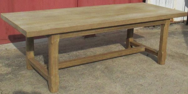 Grande table de ferme en chêne 133