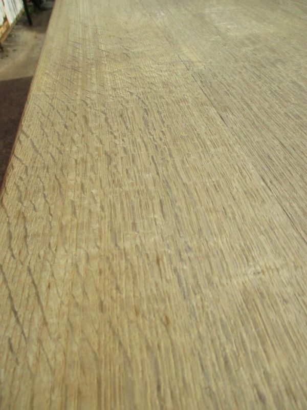 Grande table de ferme en chêne 133 – Image 9