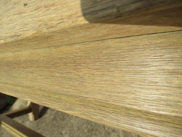 Grande table de ferme en chêne 133 – Image 11
