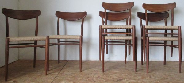 6 Lübke chairs 943 - Image 3