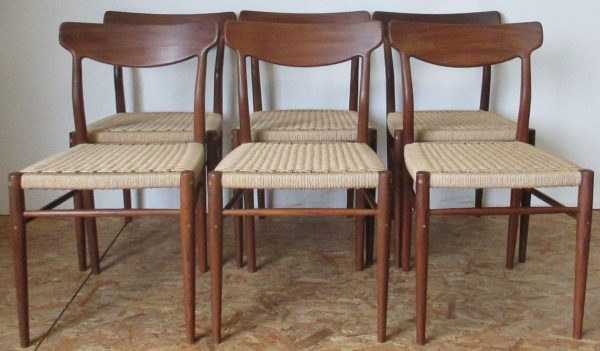 6 Lübke chairs 943 - Image 2