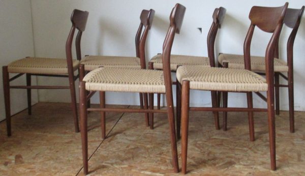 6 Lübke chairs 943 - Image 5