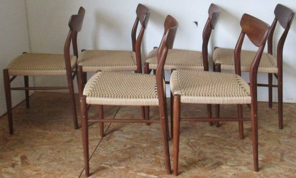 6 Lübke chairs 943 - Image 6