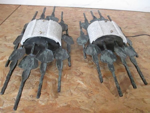 Pair of Wall Sconce Brutalist 1006 - Image 14