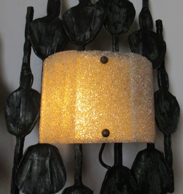 Pair of Wall Sconce Brutalist 1006 - Image 3