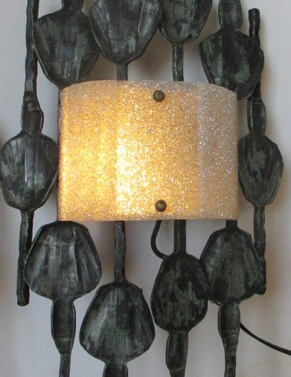 Pair of Wall Sconce Brutalist 1006 - Image 4