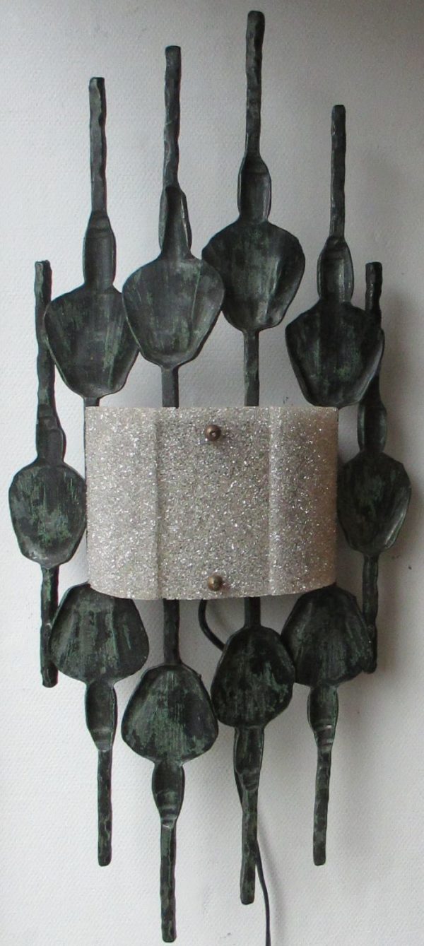 Pair of Wall Sconce Brutalist 1006 - Image 9