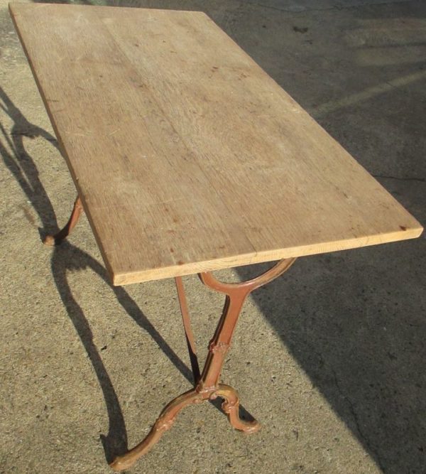 Old french café table 446 - Image 6