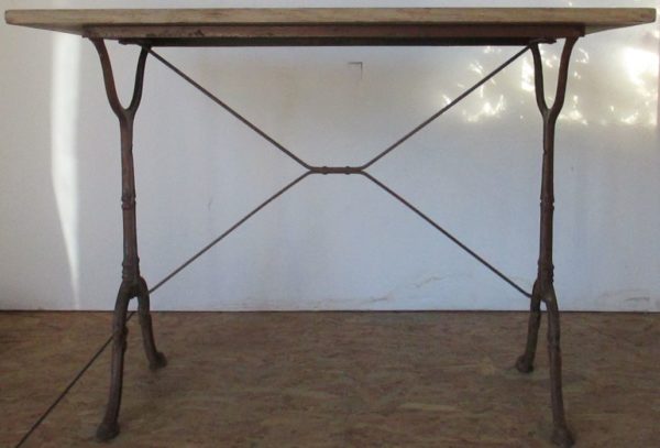 Old french café table 446 - Image 4