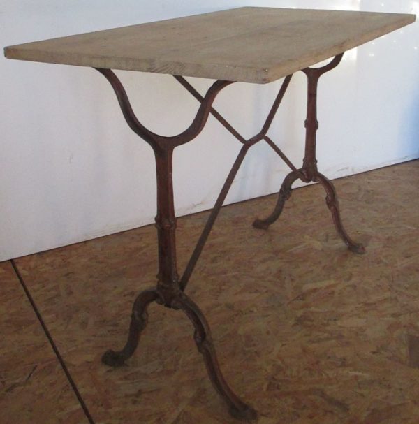 Old french café table 446 - Image 2