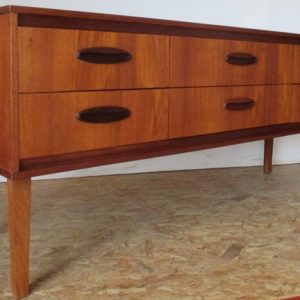Commode Longue en Teck 814