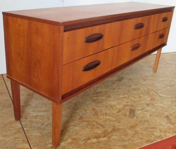 Commode Longue en Teck 814 – Image 2