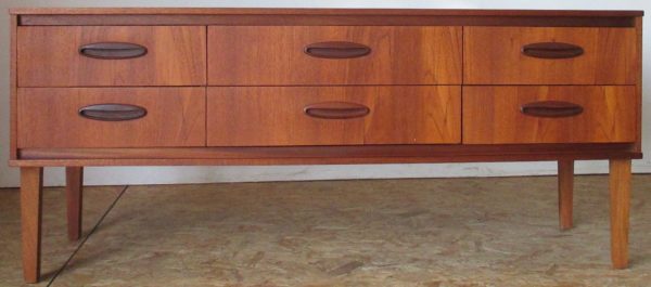 Commode Longue en Teck 814 – Image 5