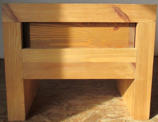 Pinewood Bedside table 119 – Image 5