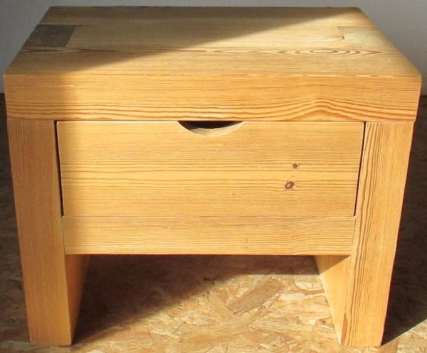 Pinewood Bedside table 119 – Image 7